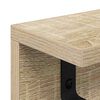 vidaXL Wandmontierter nachttisch Sonoma-Eiche 60 x 10.5 x 10.5 cm