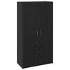 vidaXL B&uuml;roschrank Schwarz Eichen-Optik 60 x 32 x 115 cm Holzwerkstoff