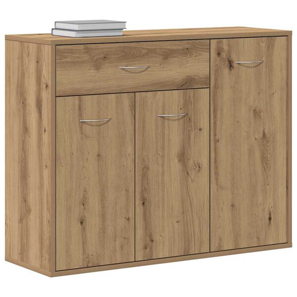 vidaXL Sideboard Artisan-Eiche 88x30x70 cm Holzwerkstoff