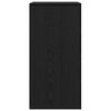 vidaXL Sideboard Schwarz Eichen-Optik 60 x 39 x 80 cm Holzwerkstoff
