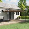 vidaXL Pavillon Taupe 400 x 300 x 200 cm Polyester