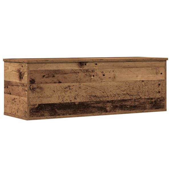 vidaXL Aufbewahrungsbox Altholz 102 x 35 x 35 cm Holzwerkstoff