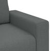 vidaXL 2-Sitzer-Sofa Dunkelgrau 160x77x82 cm Stoff
