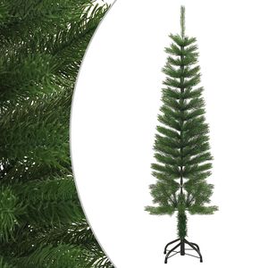 vidaXL K&uuml;nstlicher Weihnachtsbaum mit St&auml;nder Schlank 150 cm PE