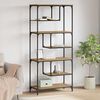 vidaXL B&uuml;cherregal Artisan-Eiche 81 x 36 x 176 cm Holzwerkstoff