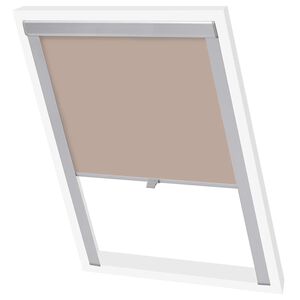 vidaXL Verdunkelungsrollo Beige S08/608 GGL und GGU