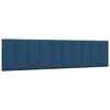 vidaXL Bettgestell ohne Matratze "Hanko" Blau 200x200 cm Stoff