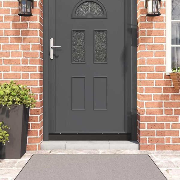 vidaXL Aufsteck T&uuml;rb&uuml;rstendichtungen 6 pcs Schwarz 100 cm