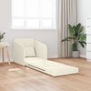 vidaXL Schlafsofa Creme 65 x 80 x 83 cm Samt