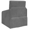 vidaXL Schlafsofa Dunkelgrau 65 x 80 x 83 cm Samt