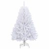 vidaXL K&uuml;nstlicher Weihnachtsbaum Wei&szlig; 120 cm PVC und Metall