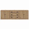 vidaXL Sideboards 3 pcs Altholz 70 x 35,5 x 67,5 cm Holzwerkstoff