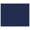 vidaXL Gewichtsdecke Blau 235x290 cm 11 kg Stoff