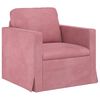 vidaXL Sofa 2 pcs Rosa Gesamtabmessungen: 198 x 78 x 80 cm (B x T x H)
