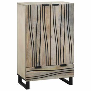 vidaXL Medienlagerungsschr&auml;nke & Regale Wei&szlig; 60 x 33 x 100 cm