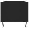 vidaXL Couchtisch Schwarz 90x49x45 cm Holzwerkstoff