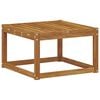 vidaXL Outdoor-Sofagarnitur 7 pcs Natur Massivholz Akazie