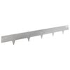 vidaXL Raseneinfassung 10 stk. 100 x 12 cm Stahl Silber