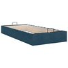 vidaXL Ottoman-Bett ohne Matratze Dunkelblau 90x190 cm Samt