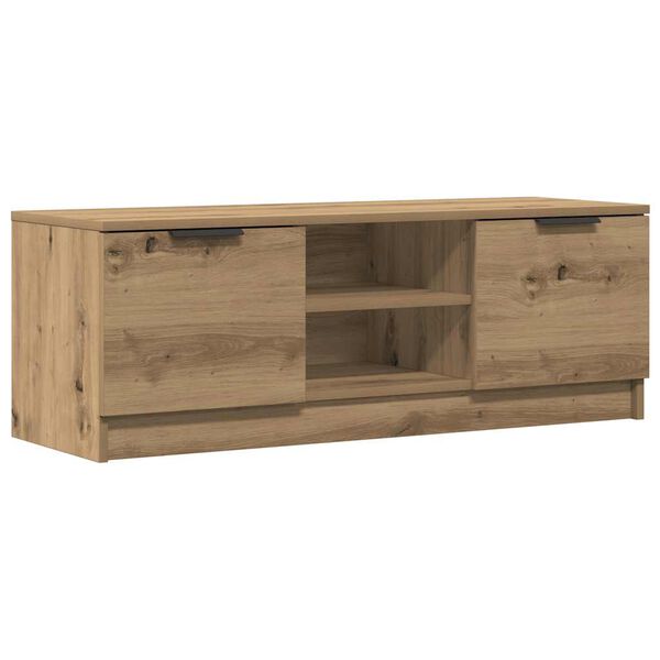 vidaXL TV-Schrank Artisan-Eiche 102x35x36,5 cm Holzwerkstoff