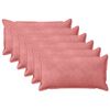vidaXL Kissen mit Kissen HOUTEN 6 Stk. Rosa Samt