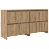 vidaXL Sideboards 2 pcs Artisan-Eiche 70 x 41 x 75 cm Holzwerkstoff