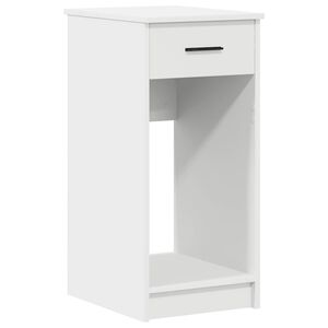 vidaXL Computerschrank mit Schublade Wei&szlig; 35x45x77 cm