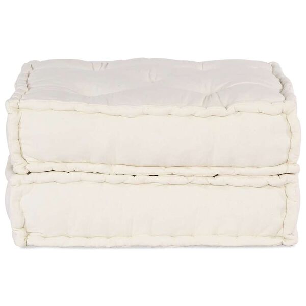 vidaXL Modulares Sofaelement Creme 70x70x36 cm Stoff