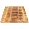 vidaXL Tischplatte 160x50x3,8 cm Rechteckig Raues Massivholz Mango
