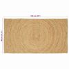 vidaXL Bereichsteppiche Rechtwinklig Braun 80 x 150 cm Jute