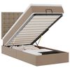 vidaXL Ottoman-Bett mit Matratze & LEDs 100x200cm Kunstleder