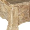 vidaXL Konsolentisch Mangoholz Massiv 120x50x80 cm