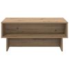 vidaXL Couchtisch Artisan-Eiche 80 x 46 x 35 cm Holzwerkstoff
