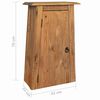 vidaXL Bad-Wandschrank Massivholz Kiefer 42x23x70 cm