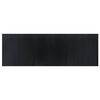 vidaXL Teppich Rechteckig Schwarz 100x300 cm Bambus
