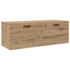 vidaXL Wandschrank 100 x 36,5 x 35 cm Holzwerkstoff Artisan-Eiche
