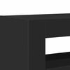 vidaXL Sideboard Schwarz 116 x 30 x 75 cm Holzwerkstoff