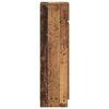 vidaXL Schuhschrank mit T&uuml;r Altholz 100,5 x 28 x 100 cm Holzwerkstoff