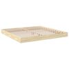 vidaXL Bettgestell ohne Matratze Sonoma-Eiche 200x200 cm Holzwerkstoff