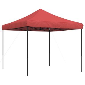 vidaXL Party-Zelt 292 x 292 x 315 cm Bordeauxrot Oxford-Stoff