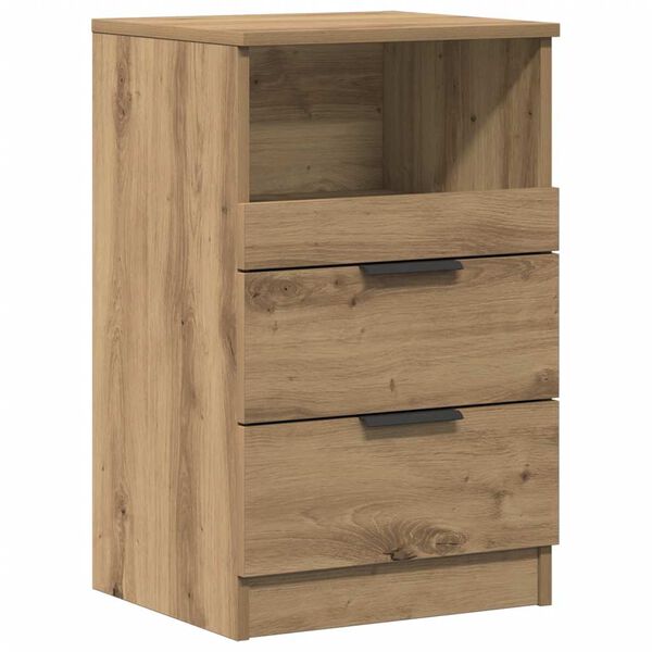 vidaXL Nachttisch Artisan-Eiche 40x36x65 cm Holzwerkstoff