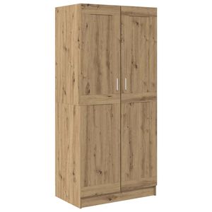 vidaXL Kleiderschrank Kunsthandwerk Eiche 82,5 x 51,5 x 180 cm