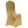 vidaXL 6 Stk. Stretch-Stuhlhussen Golden