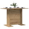 vidaXL Esstisch Artisan-Eiche 110x60x75 cm Holzwerkstoff