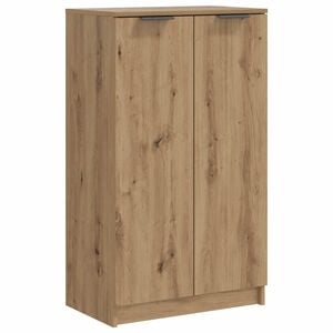 vidaXL Schuhschrank Artisan-Eiche 59x35x100,5 cm Holzwerkstoff