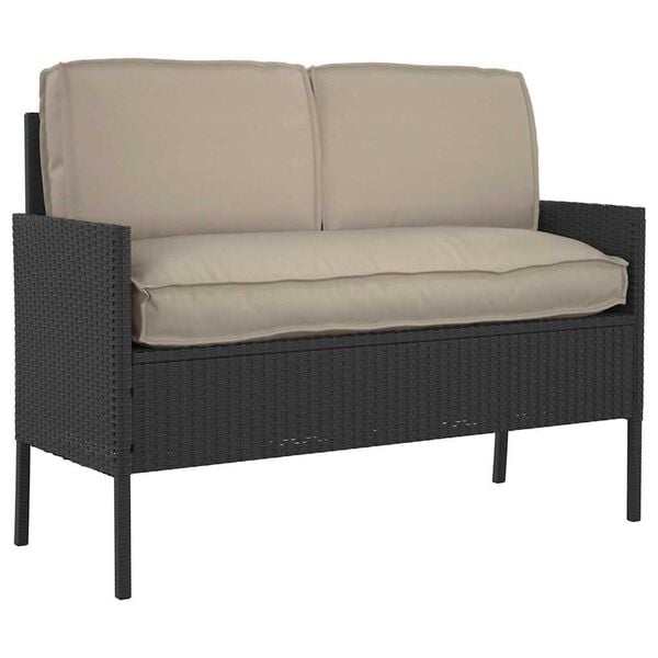 vidaXL Kissenset 3 pcs Taupe Oxford-Stoff