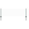 vidaXL Sechseckzaun mit Pfosten 10 x 0,6 m PVC-beschichteter Stahl