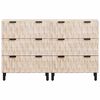 vidaXL Sideboard 2 pcs Wei&szlig;e gewaschene Oberfl&auml;che 60 x 33 x 75 cm