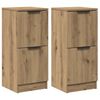 vidaXL Sideboards 2 Stk. Artisan-Eiche 30x30x70 cm Holzwerkstoff