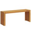 vidaXL Bank &Ouml;l-Natur 110 x 30 x 45 cm Massivholz Teak